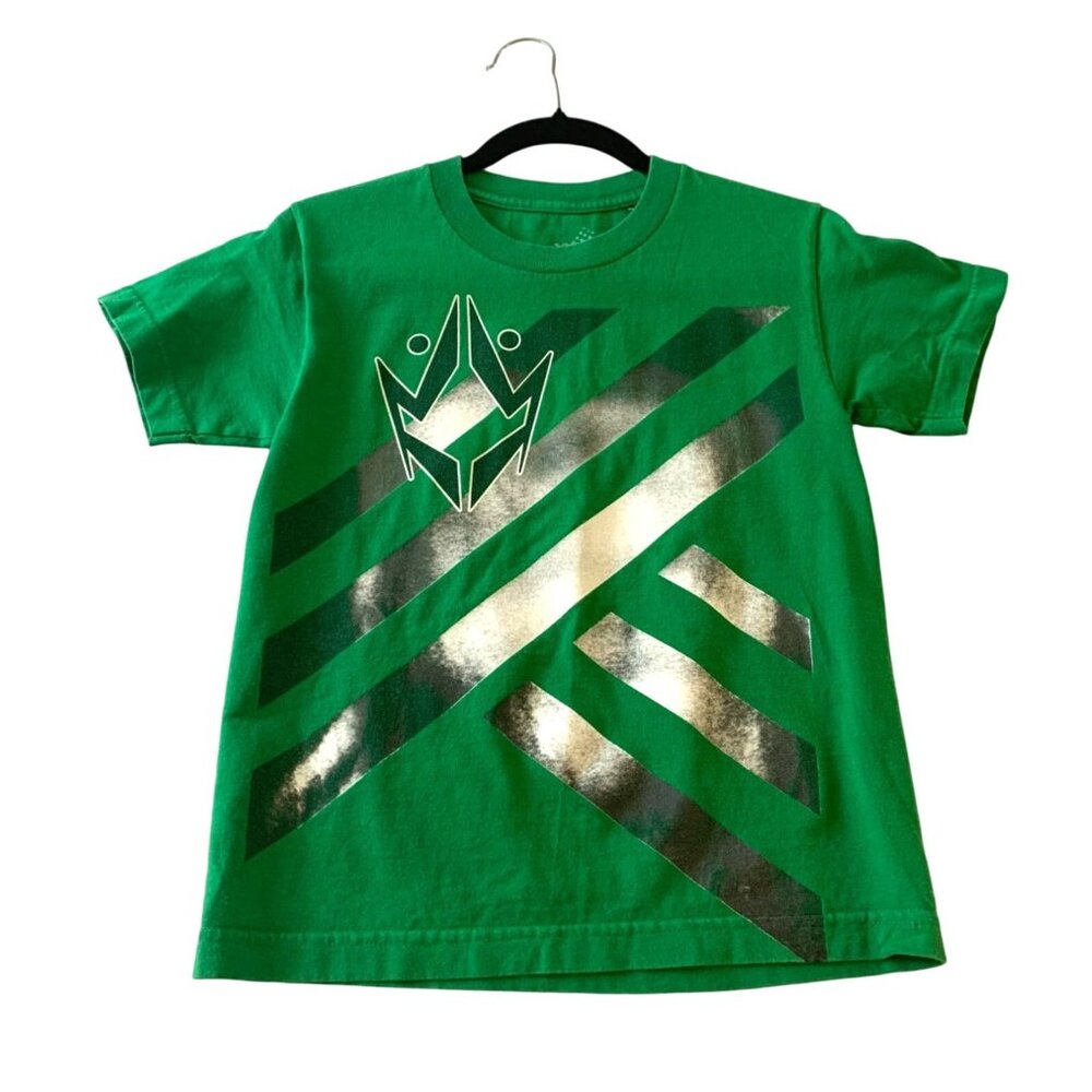 Rusty Boys Small Green Short Sleeve Tshirt Shirt Top